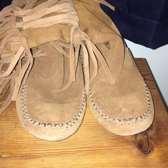 Lauren Conrad fringe boots - Picture 2 of 2
